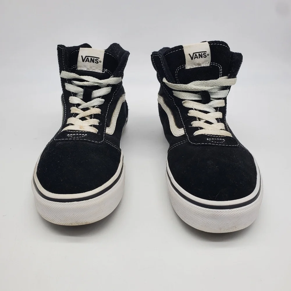Vans Shoe Youth 7 Women 8.5 Skateboard SK8 HI Top Old Skool Platform Sneakers